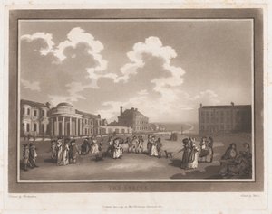 The Steine An Excursion to Brighthelmstone, 1. června 1790., 1. června 1790. Tvůrci: Thomas Rowlandson, Samuel Alken.
