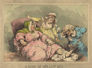 Hluk na jejích posledních nohách od Thomas Rowlandson