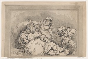 A Bawd on her Last Legs, 1792., 1792. od Thomas Rowlandson