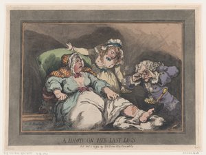 A Bawd on her Last Legs, 1. října 1792, 1. října 1792. od Thomas Rowlandson