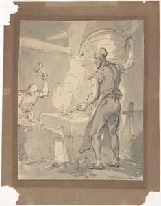 Kovář od Thomas Rowlandson