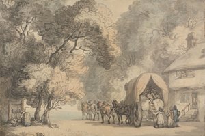 Přepravní vůz od Thomas Rowlandson
