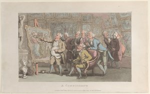 Znalec, z The Vicar of Wakefield, květen 1817, květen 1817. od Thomas Rowlandson