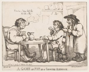 A Game at Put in a Country Alehouse, 10. srpna 1810, 10. srpna 1810. od Thomas Rowlandson