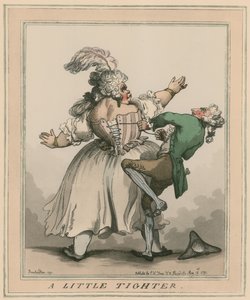 Trochu těsnější od Thomas Rowlandson