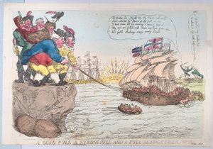 Dlouhý tah Silný tah a tah dohromady, 25. listopadu 1813, 25. listopadu 1813. od Thomas Rowlandson