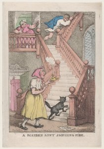 Panna teta vonící oheň, 4. května 1806, 4. května 1806. od Thomas Rowlandson