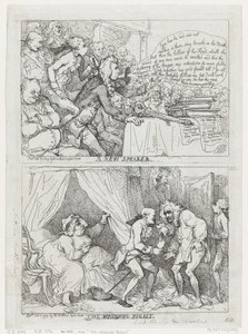 Nový řečník a svatební noc, 7. února 1789, 7. února 1789. od Thomas Rowlandson