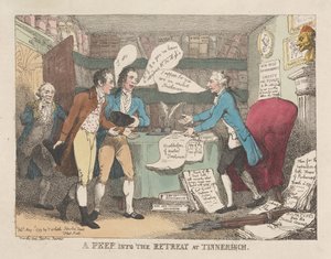 Nahlédnutí do rekreačního střediska v Tinnehinchu od Thomas Rowlandson