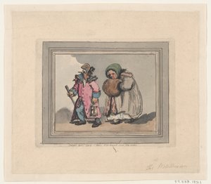 Návrat z návštěvy, 3. dubna 1798, 3. dubna 1798. od Thomas Rowlandson