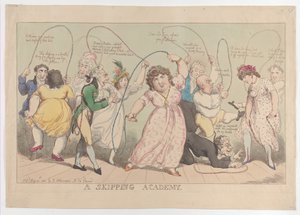 A Skipping Academy, 20. května 1800., 20. května 1800. od Thomas Rowlandson