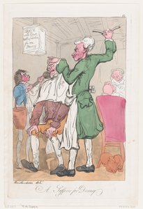A Sufferer for Decency, 20. června 1789, 20. června 1789. od Thomas Rowlandson
