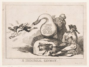 Divadelní chymista, květen 1786, květen 1786. od Thomas Rowlandson