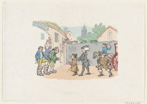 Cesta do cizích končin, 1807., 1807. od Thomas Rowlandson