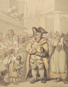 Městský křikloun od Thomas Rowlandson