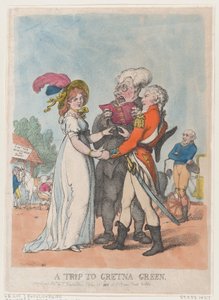 Výlet do Gretna Green, 1803., 1803. od Thomas Rowlandson