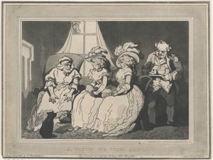 Návštěva u tety, 20. prosince 1794, 20. prosince 1794. od Thomas Rowlandson