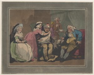 Návštěva u strýce, 20. prosince 1794, 20. prosince 1794 od Thomas Rowlandson