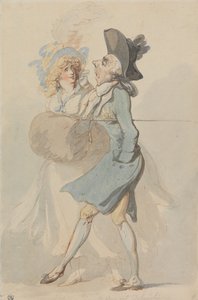 Vyčerpaná hýřivka od Thomas Rowlandson