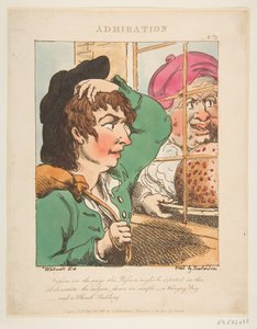 Obdiv Le Brun Travested aneb karikatury pašijí, 20. ledna 1800. od Thomas Rowlandson