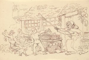 Návrh obalu alba od Thomas Rowlandson