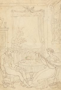 Návrh obalu alba od Thomas Rowlandson