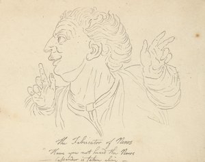 Návrh obalu alba od Thomas Rowlandson