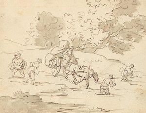 Návrh obalu alba od Thomas Rowlandson