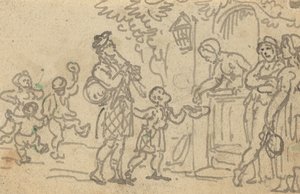 Návrh obalu alba od Thomas Rowlandson