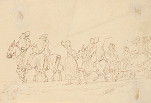 Návrh obalu alba od Thomas Rowlandson