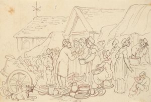 Návrh obalu alba od Thomas Rowlandson