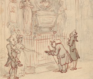 Návrh obalu alba od Thomas Rowlandson