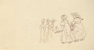 Návrh obalu alba od Thomas Rowlandson