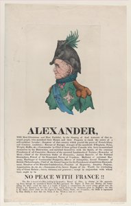 Alexander, duben 1814, duben 1814. od Thomas Rowlandson
