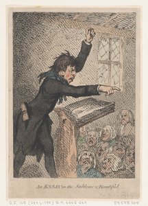 Esej o vznešeném a krásném, 10. dubna 1792, 10. dubna 1792. od Thomas Rowlandson