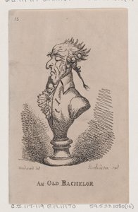 Starý mládenec, 1808., 1808. od Thomas Rowlandson