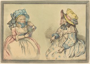Krásky od Thomas Rowlandson