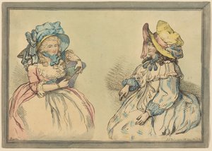 Krásky od Thomas Rowlandson