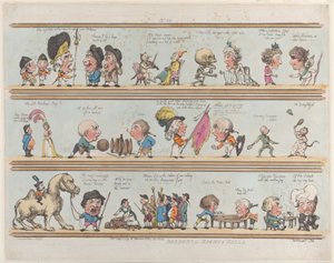 Hranice pro pokoje a sály, deska 10, 10. července 1799, 10. července 1799. od Thomas Rowlandson