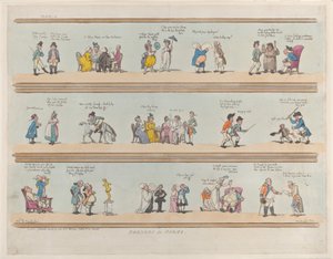 Hranice pro pokoje, deska 3, 30. března 1799., 30. března 1799. od Thomas Rowlandson