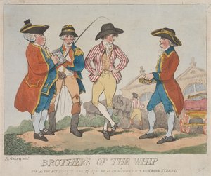 Bratři biče od Thomas Rowlandson