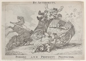 Podle úřadu. Osoby a majetek chráněny, 24. listopadu 1785., 24. listopadu 1785. od Thomas Rowlandson