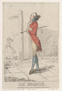 Kapitán Epilog, 7. března 1786, 7. března 1786. od Thomas Rowlandson