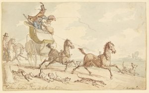 Captain Squander Bang Up to the Mark od Thomas Rowlandson