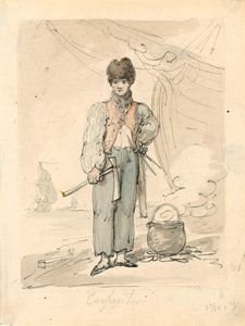 Tesař od Thomas Rowlandson
