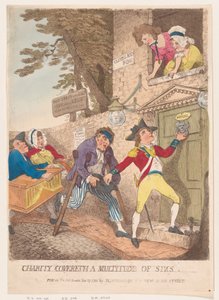 Charity Covereth a Multitude of Sins, 27. listopadu 1781, 27. listopadu 1781. od Thomas Rowlandson