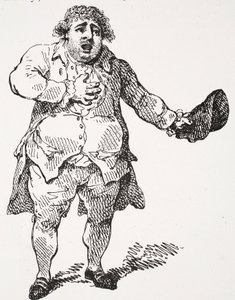 Charles James Fox jako Demosthenes, ilustrace z 