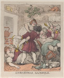 Christmas Gambols, 30. listopadu 1812, 30. listopadu 1812. od Thomas Rowlandson