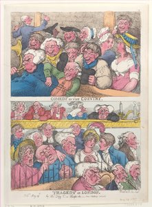 Komedie na venkově, Tragédie v Londýně, 29. května 1807, 29. května 1807. od Thomas Rowlandson