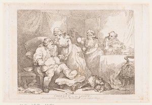 Úleva při dně od Thomas Rowlandson